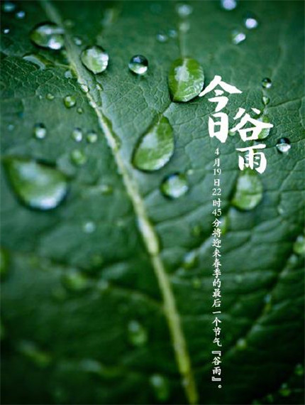 二十四节气谷雨图片带字 2020谷雨风景图片唯美好看