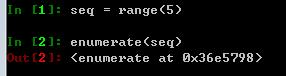 python enumerate内置函数用法总结