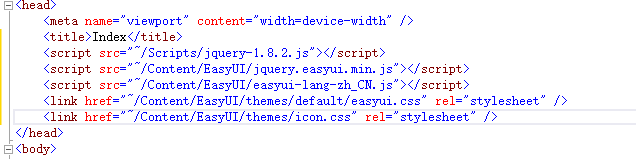 MVC+EasyUI+三层新闻网站建立 主页布局的方法（五）