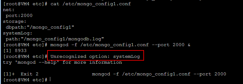 MongoDB 3.4配置文件避免入坑的注意事项