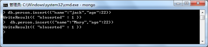 MongoDB简单操作示例【连接、增删改查等】