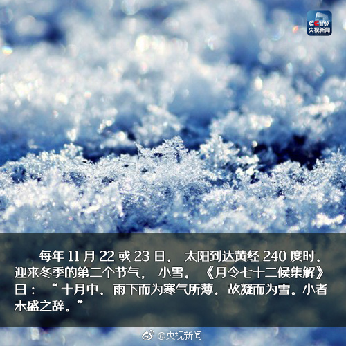 2020有关小雪的图片大全祝福图片 小雪节气图片祝福寄语大全