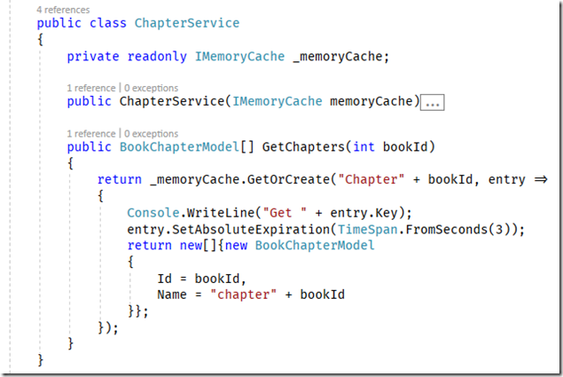 .NET Core系列之MemoryCache 缓存域