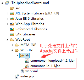 Javaweb实现上传下载文件的多种方法