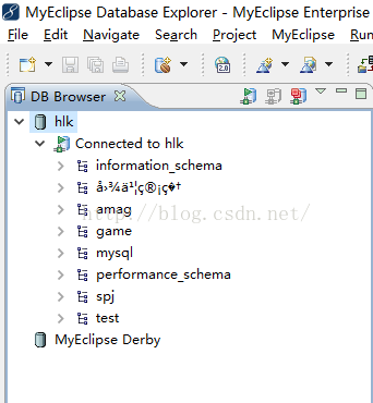 MyEclipse连接MySQL数据库图文教程