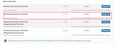 win10上如何安装mysql5.7.16（解压缩版）