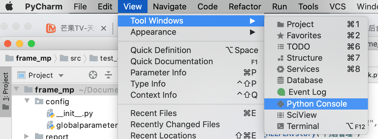 如何在mac版pycharm选择python版本