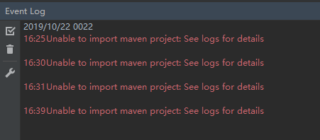 Intellij IDEA 与maven 版本不符 Unable to import maven project See logs for details: No implementation for org.apache.maven.model.path.PathTranslator was bound