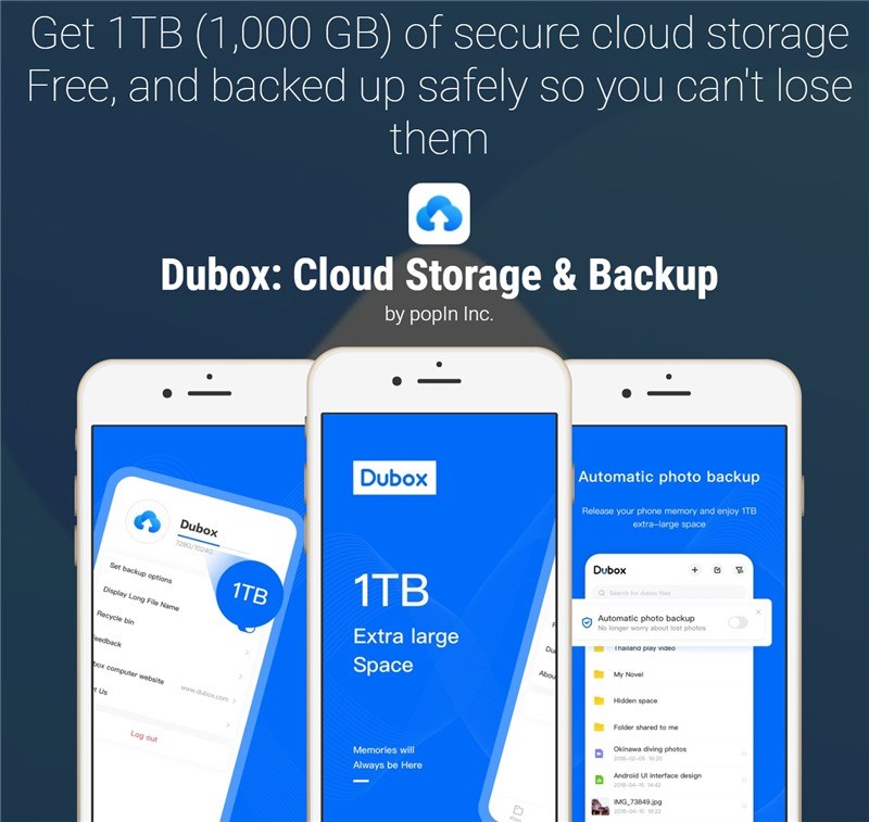 百度海外推网盘 Dubox：1TB 免费容量不限速，内地用户禁止访问