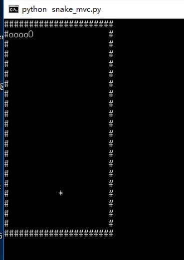 Python贪吃蛇游戏编写代码