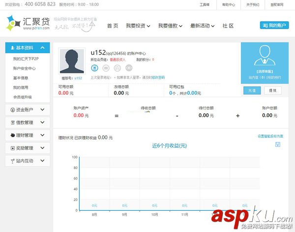 汇天下P2P网贷系统免费版 v4.0