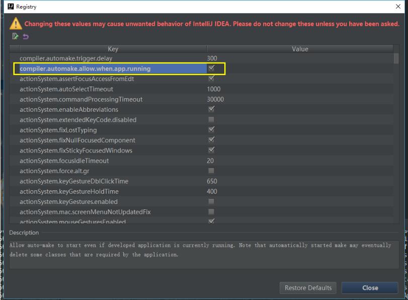 解决Intellij IDEA 使用Spring-boot-devTools无效的问题