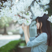 气质型长发女生好看的头像 倾一座城淡一场梦