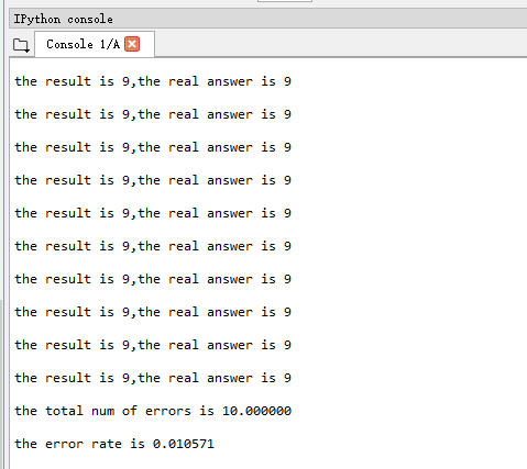 机器学习python实战之手写数字识别