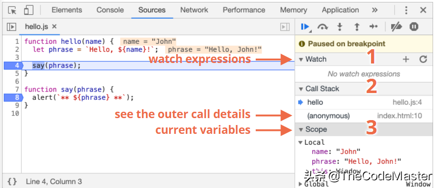 Javascript在Chrome浏览器中调试的七个步骤