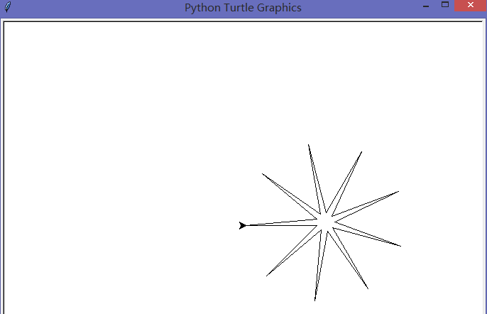 Python中turtle作图示例