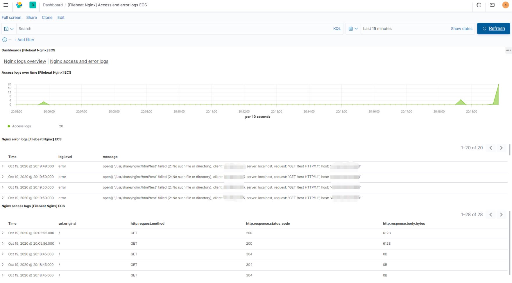 Filebeat 采集 Nginx 日志的方法