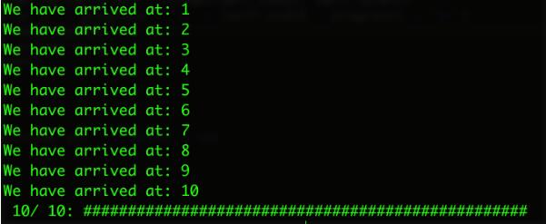 Python实现控制台中的进度条功能代码