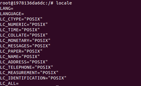 Docker容器中文乱码(修改docker容器编码格式)的解决方案