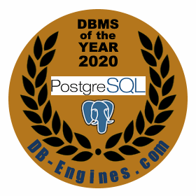 DB-Engines 2020 年度数据库：PostgreSQL