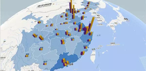 10分钟学会数据地图制作，让你的可视化再高一级！