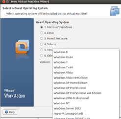 在Ubuntu上面安装VMware Workstation教程