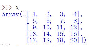 对python numpy数组中冒号的使用方法详解