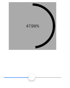 iOS快速实现环形渐变进度条