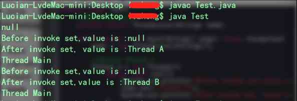 快速了解Java中ThreadLocal类