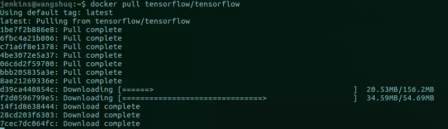 基于docker安装tensorflow的完整步骤