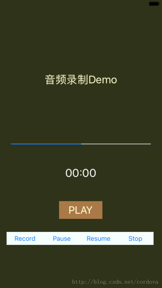 iOS多媒体音频(下)-录音及其播放的实例