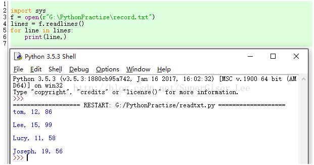 利用Python读取txt文档的方法讲解