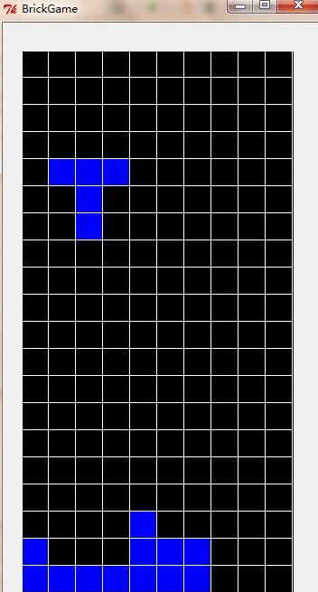 python实现俄罗斯方块游戏