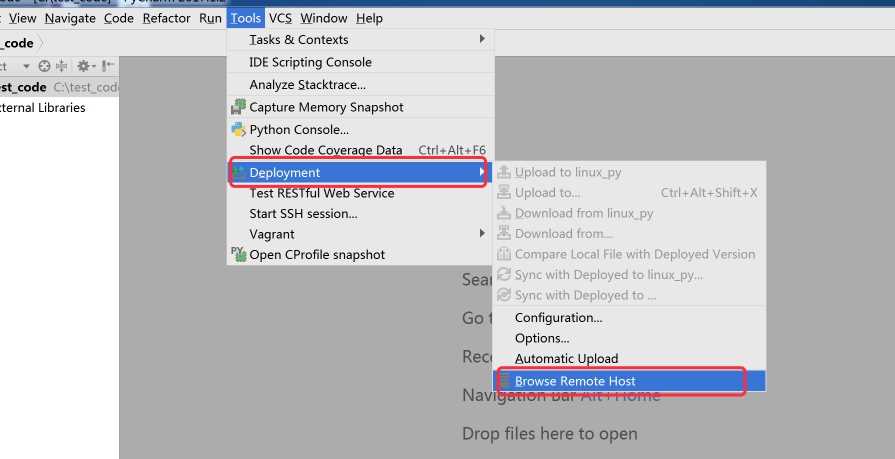 pycharm远程linux开发和调试代码的方法