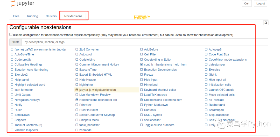 精心整理 9个Jupyter Notebook的插件，太炫酷太好用了！