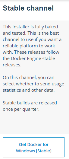 win10环境下安装Docker的实现