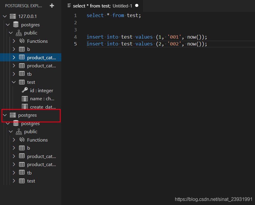 Visual Studio Code(VS Code)查询PostgreSQL拓展安装教程图解