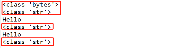 Python3中bytes类型转换为str类型