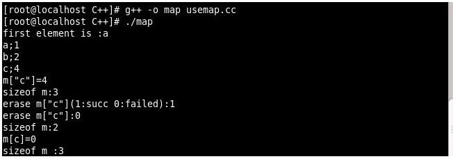 深入了解C++中map用法