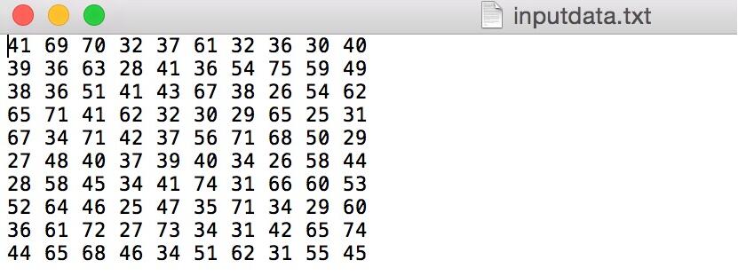 C++从文本文件读取数据到vector中的方法