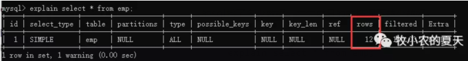 到底什么是Mysql执行计划？