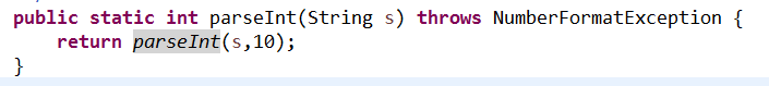 Java中Integer.valueOf,parsetInt() String.valueOf的区别和结果代码解析