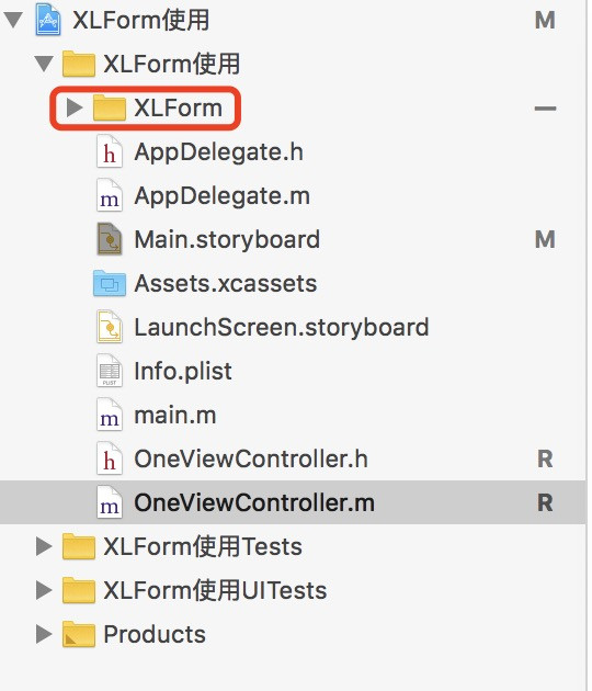 iOS开发之XLForm的使用方法