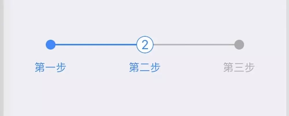 iOS实现步骤进度条功能实例代码