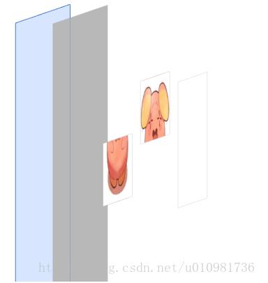 iOS实现图片折叠效果