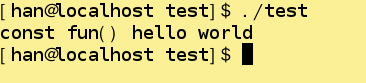 C++中const用于函数重载的示例代码