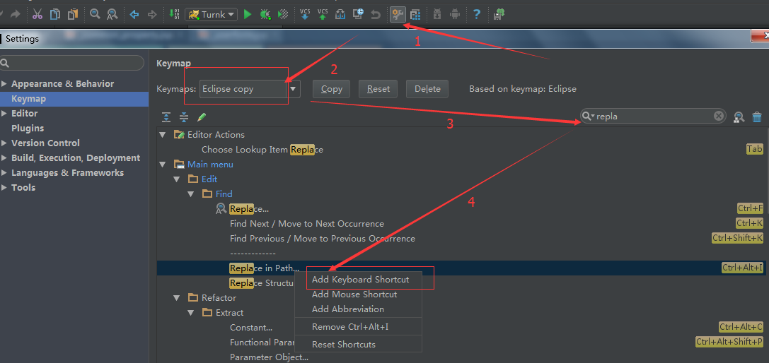 IntelliJ IDEA搜索整个项目进行全局替换(有危险慎用)