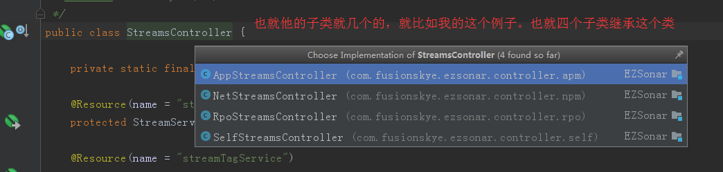 IntelliJ IDEA中查看当前类的所有继承关系图