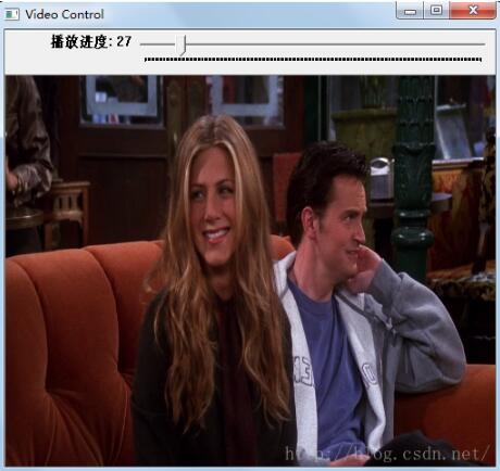 Opencv实现视频播放与进度控制