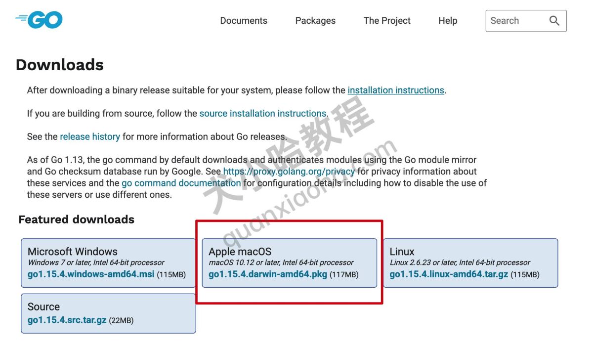 Go语言快速入门图文教程